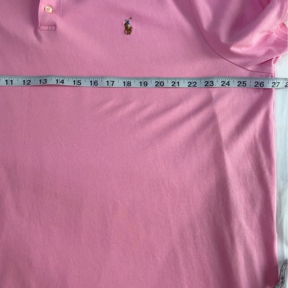 POLO Ralph Lauren LOT OF 2 Classic Fit Soft Cotton Flesh Pony Polo Shirt SZ‎ XXL